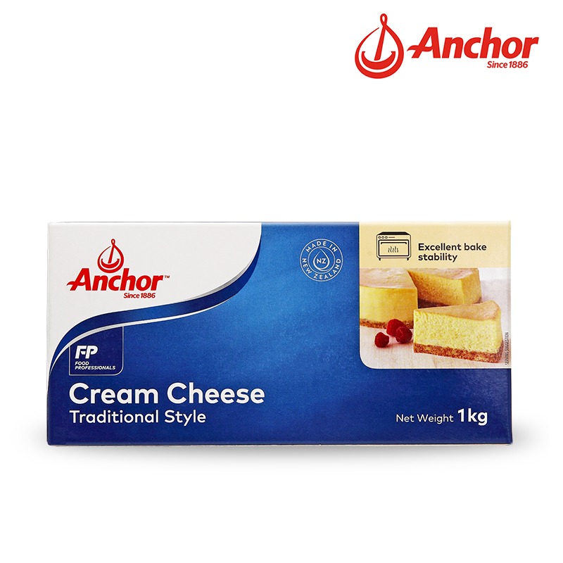 [Anchor] Cream Cheese 1kg_뉴질랜드 전통방식 배양 앵커 크림치즈